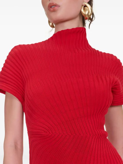 Cult Gaia Chrysta midi dress - Red