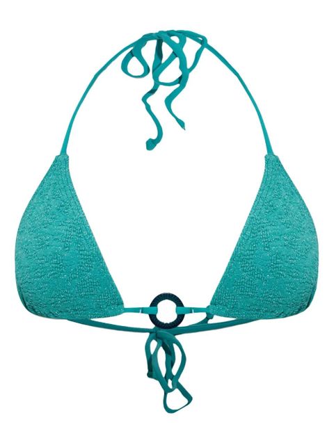 Bond-eye Ring Ingrid bikini top - Green - zdjęcie produktu nr 1
