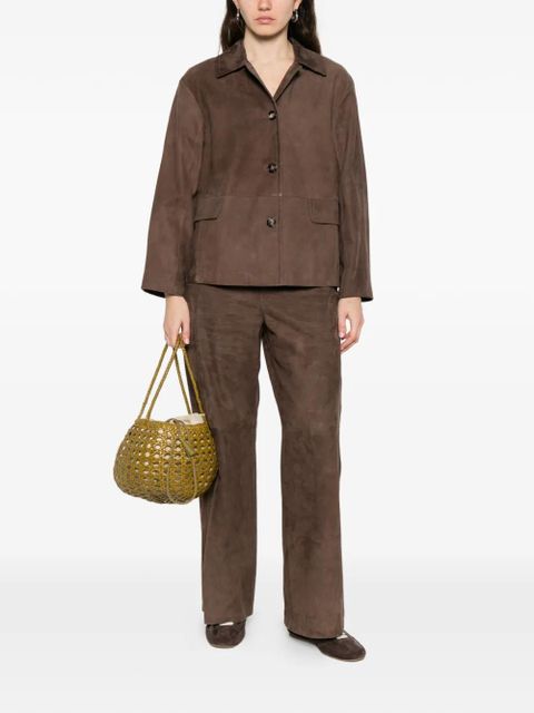 Max Mara button patch-pocket jacket - Brown - zdjęcie produktu nr 2
