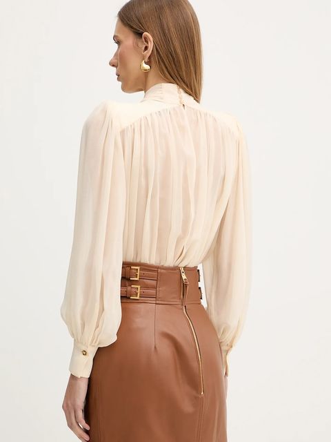 Elisabetta Franchi body jedwabne