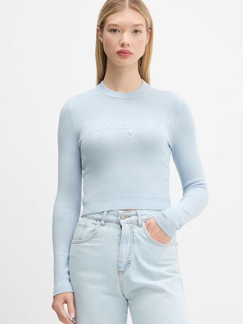 Hugo Blue sweter damski kolor niebieski lekki 50543054 - zdjęcie produktu nr 1