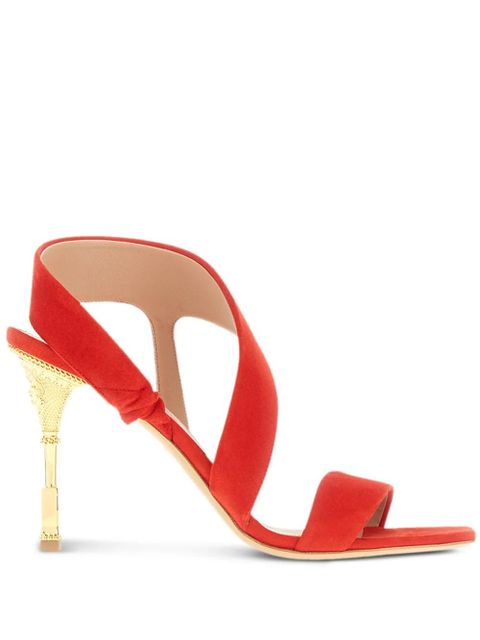 Balmain Moneta sandals - Red - zdjęcie produktu nr 1