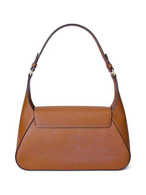 Lauren Ralph Lauren torebka skórzana kolor brązowy 431969364 - zdjęcie produktu nr 2