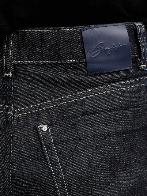 BOSS Orange jeansy damskie kolor granatowy 50552466 - zdjęcie produktu nr 2