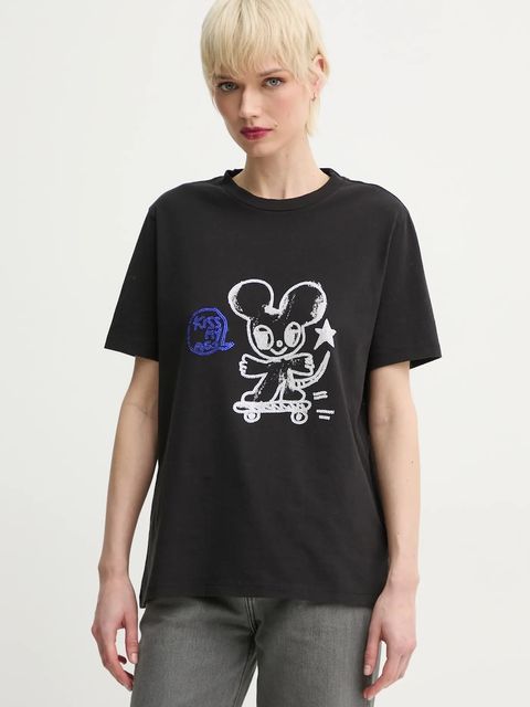 ZADIG&VOLTAIRE t-shirt bawełniany - zdjęcie produktu nr 1