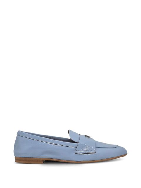Casadei plaque strap loafers - Blue - zdjęcie produktu nr 1