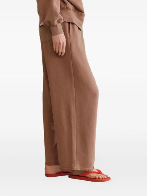 American Vintage Atubay drawstring wide-leg track pants - Brown