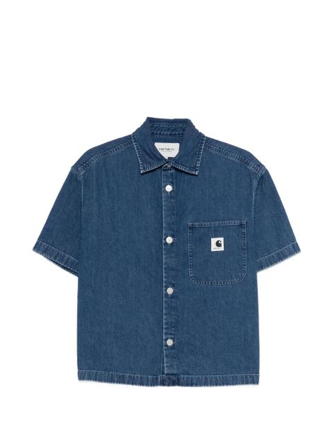 Carhartt WIP Lovilia shirt - Blue - zdjęcie produktu nr 1