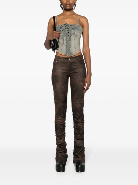 MISBHV Lara denim corset top - Blue - zdjęcie produktu nr 2