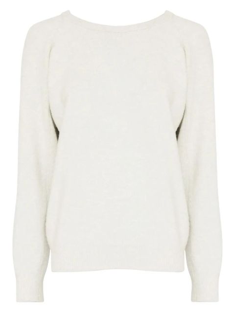 Maison Margiela V-back wool sweater - Neutrals - zdjęcie produktu nr 1