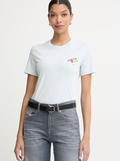 Diesel t-shirt damski bawełniany T-REG-S1 - zdjęcie produktu nr 2