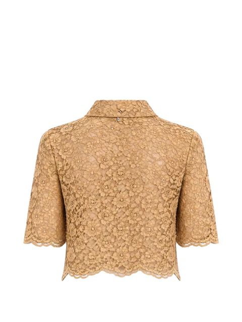 TWINSET lace blouse - Neutrals - zdjęcie produktu nr 2