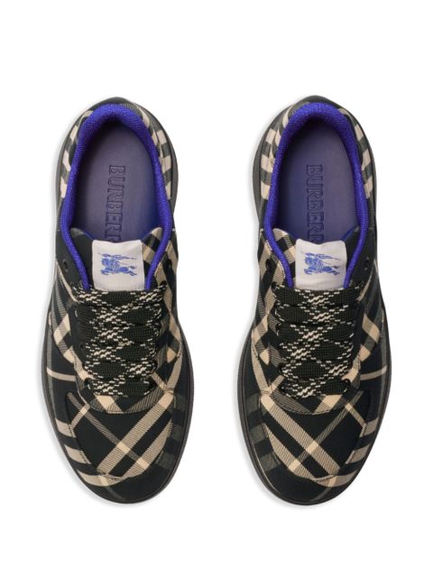 Burberry Terrace checked sneakers - Black - zdjęcie produktu nr 2