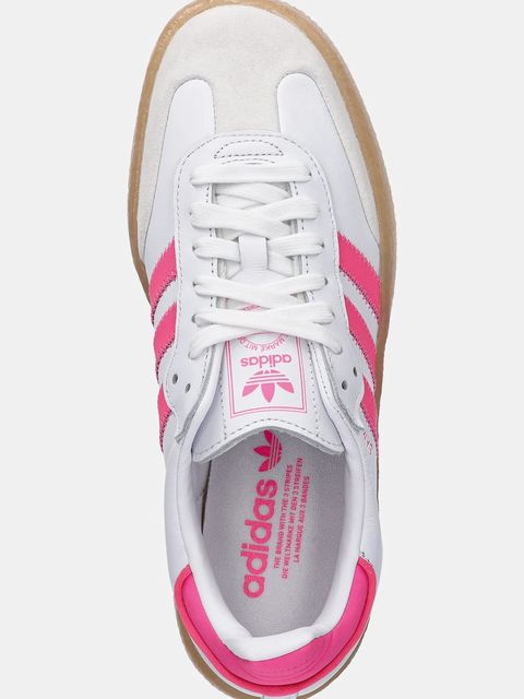 adidas Originals sneakersy skórzane Sambae damskie kolor biały JS3940