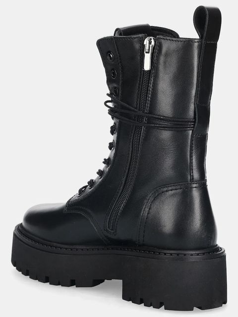 Answear.LAB workery skórzane kolor czarny na platformie - zdjęcie produktu nr 2