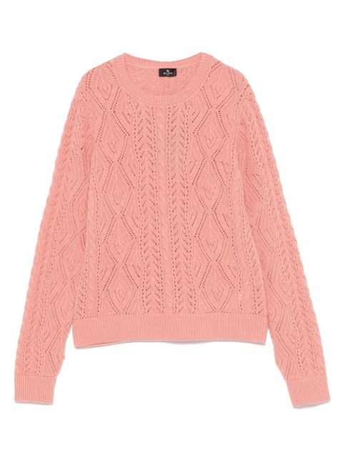 ETRO wool sweater - Pink - zdjęcie produktu nr 1