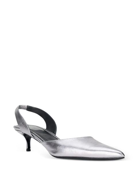STAUD Sebastian slingback pumps - Silver - zdjęcie produktu nr 2