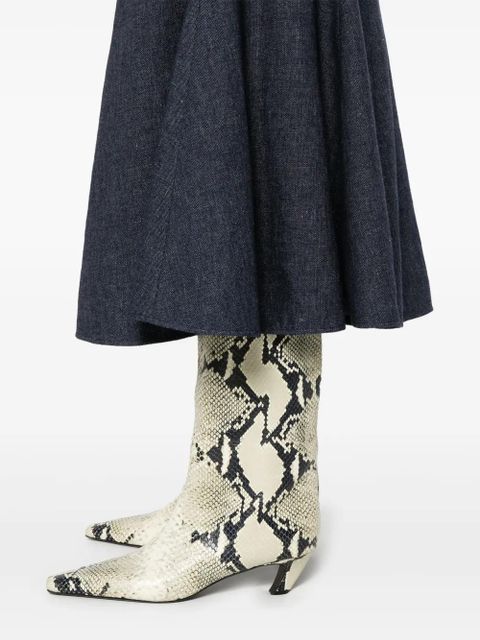 Gabriela Hearst Amy midi skirt - Blue