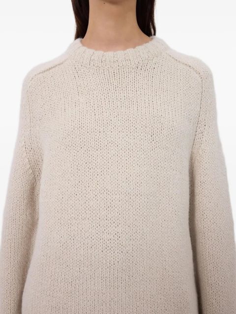 LouLou de Saison ribbed crew-neck sweater - Neutrals