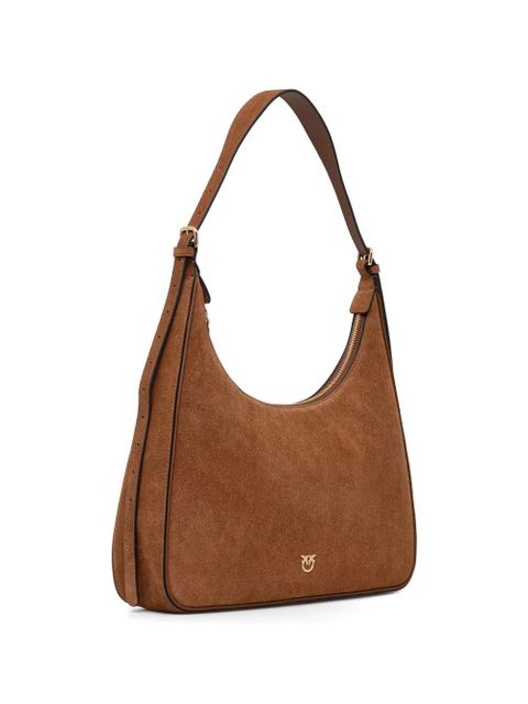PINKO logo appliqué shoulder bag - Brown - zdjęcie produktu nr 2