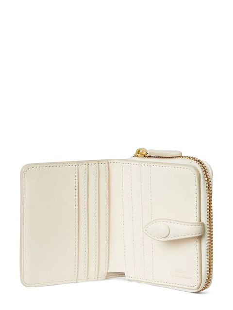 Polo Ralph Lauren portfel skórzany damski kolor beżowy 427980480 - zdjęcie produktu nr 2