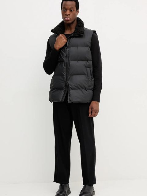 Rains bezrękawnik 17220 Alta Vision Puffer Vest kolor czarny zimowy 17220