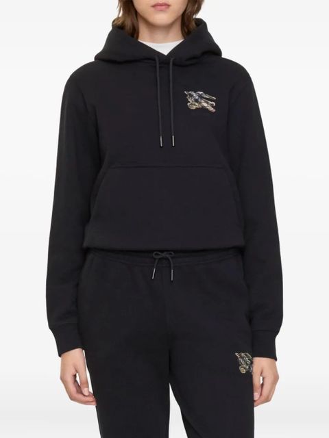 Burberry Crystal Ekd hoodie - Black