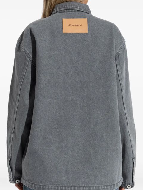 JW Anderson button-fastening patch-pocket shirt - Grey