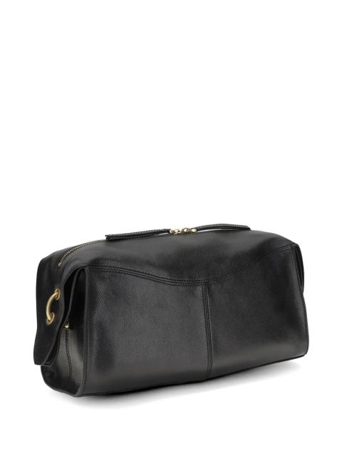 Balmain padlock-detail clutch bag - Black - zdjęcie produktu nr 2