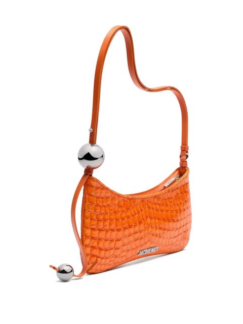 Jacquemus The Bisou Perle shoulder bag - Orange