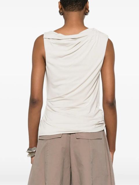 ENTIRE STUDIOS draped sleeveless top - Neutrals