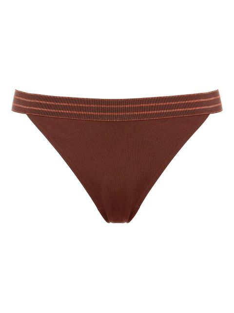 ERES Rayonnant striped bikini bottoms - Brown - zdjęcie produktu nr 1