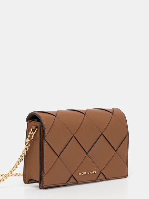 MICHAEL Michael Kors torebka skórzana kolor brązowy 32S5GJ6C8L