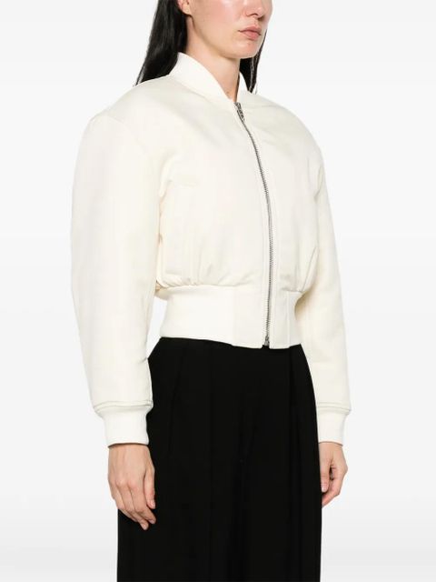 Balenciaga zip jacket - White