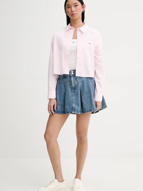 Tommy Jeans t-shirt damski kolor beżowy DW0DW21837 - zdjęcie produktu nr 2