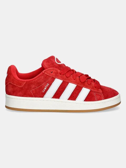 adidas Originals sneakersy zamszowe Campus 00s H03474 kolor czerwony
