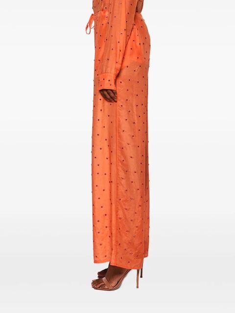 Oséree All-over gem trousers - Orange