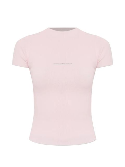 Alexander Wang ribbed top - Pink - zdjęcie produktu nr 1