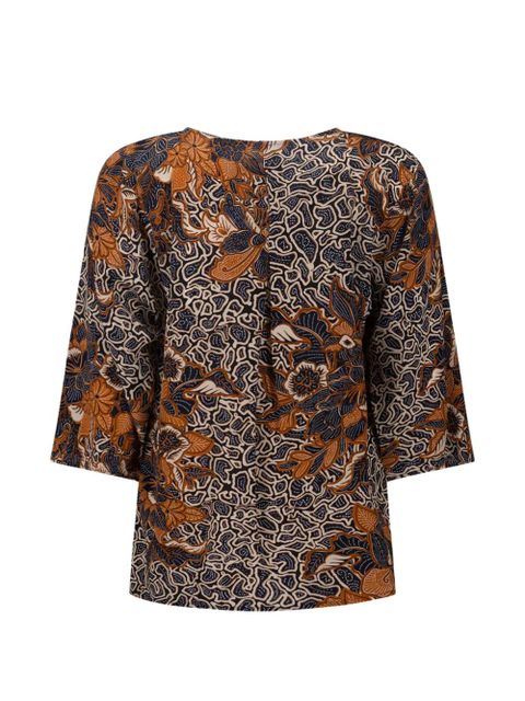 Weekend Max Mara floral-print shirt - Neutrals - zdjęcie produktu nr 2
