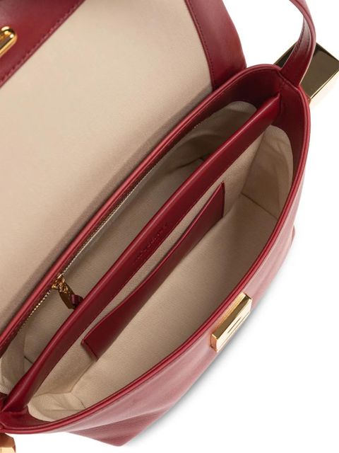 Jacquemus small Le Rond Carré shoulder bag - Red