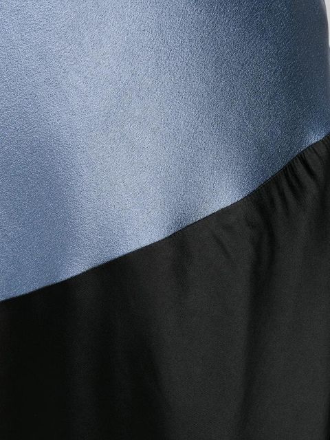 LOEWE colour-block balloon skirt - Grey