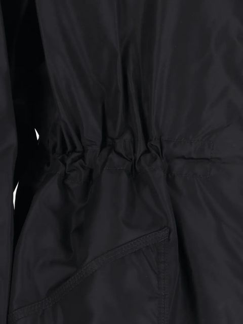 Burberry hooded-neck drawstring coat - Black