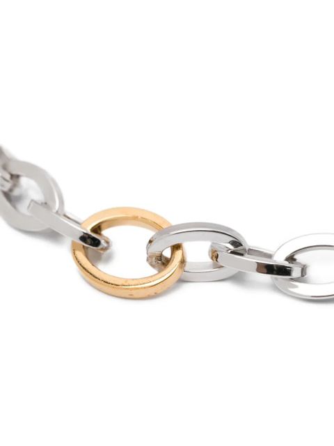 TOTEME bi-colour chain necklace - Silver
