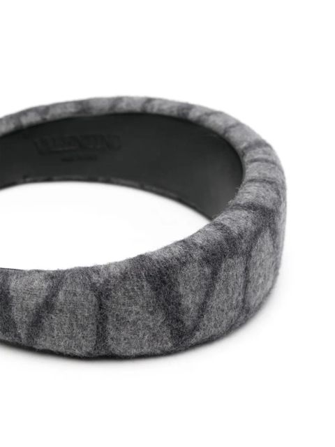 Valentino Garavani VLogo headband - Grey