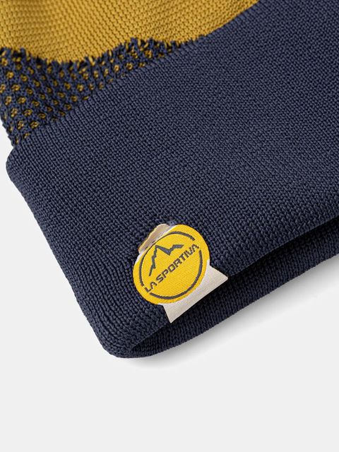 LA Sportiva czapka Knitty kolor niebieski z grubej dzianiny Y58732735