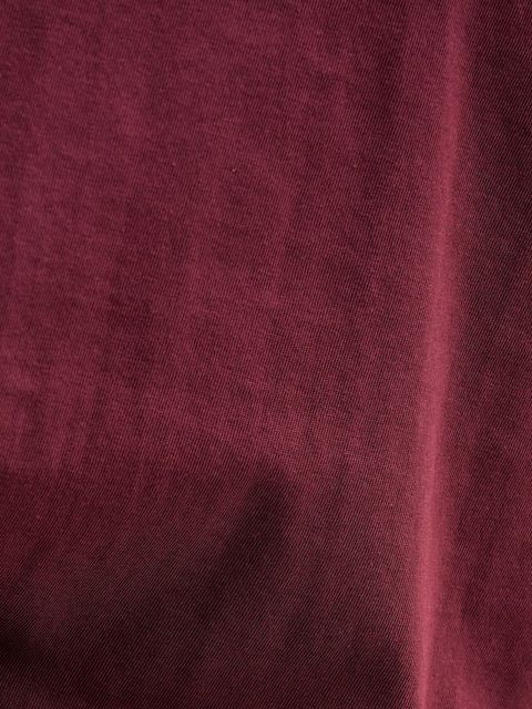 Sisley t-shirt bawełniany damski kolor bordowy 3I1XL101S