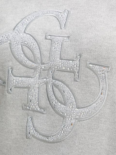 Guess sweter SYLVIE damski kolor szary lekki W5BR42 Z26I2