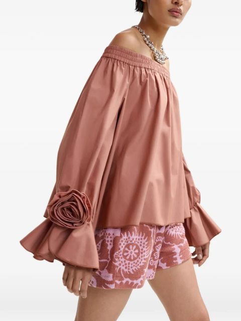 Essentiel Antwerp rosette-embellished blouse - Pink
