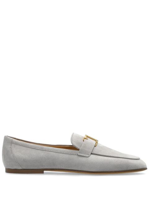 Tod's leather loafers - Grey - zdjęcie produktu nr 1