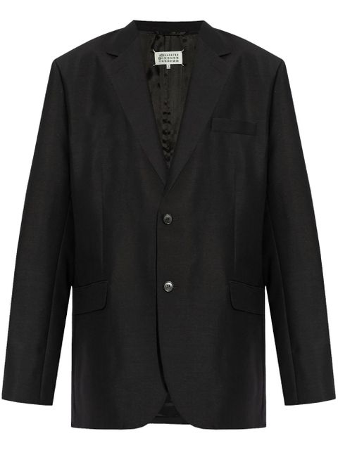 Maison Margiela wool blazer - Black - zdjęcie produktu nr 1